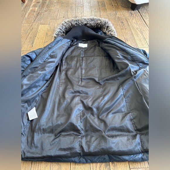 BCBGeneration Winter Down Feather Quilted Hooded Puffer Jacket Sz XS - Picture 9 of 15